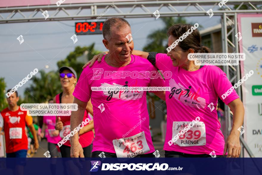 Go Pink - Corrida e Caminhada - Outubro Rosa